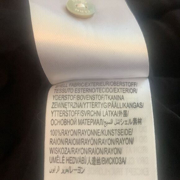 FARM RIO Macaw Island Printed Maxi Dress Tropical Vacation XS Black - Picture 16 of 16